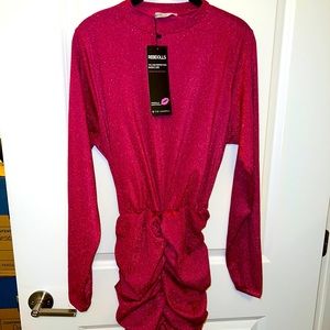 Rebdolls 2X Pink Glittery Dress